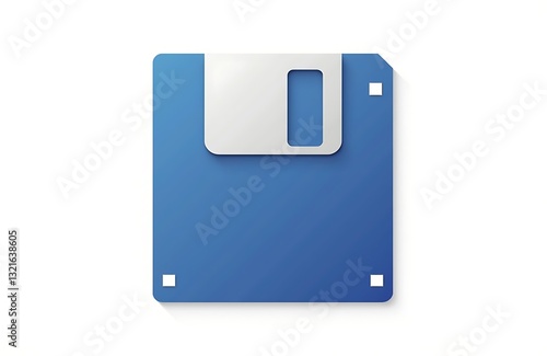 floppy disk save icon vector