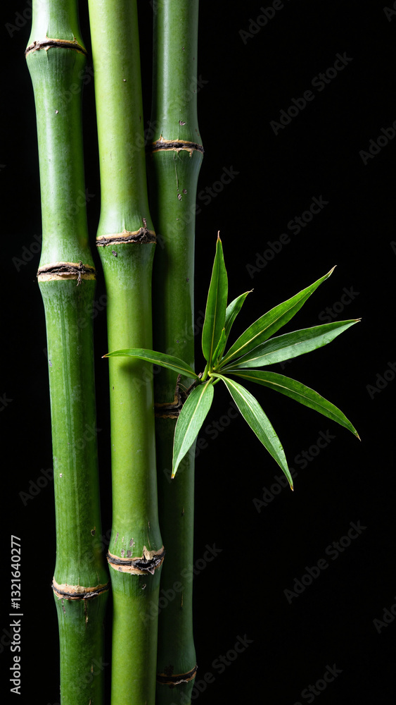 Bamboo Stalks Isolated on Transparent Background for Wellness, Spa, and Eco-Friendly Promotions Bamboo Stalks Isolated on Transparent Background for Wellness, Spa, and Eco-Friendly Promotions
