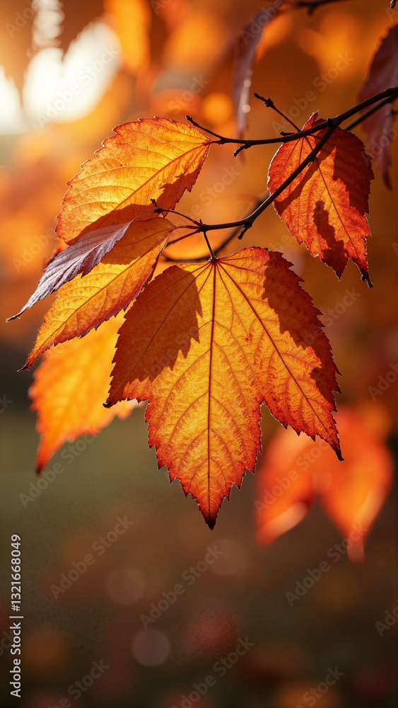 Vibrant Autumn Leaves Isolated on Transparent Background for Seasonal Marketing and Nature-Inspired Products Vibrant Autumn Leaves Isolated on Transparent Background for Seasonal Marketing and Nature-Inspired Products