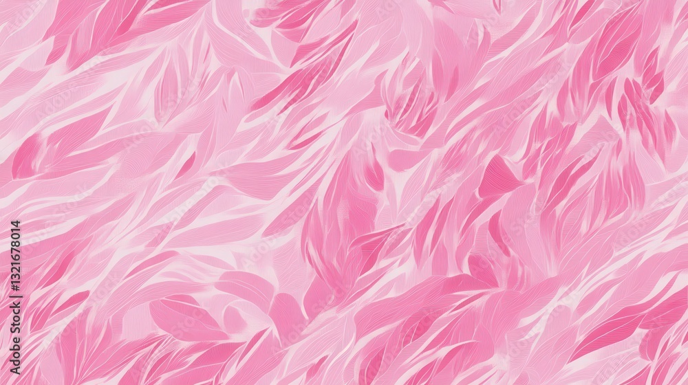 Fototapeta premium Stunning Pink Abstract Floral Pattern Design for Graphic Resources