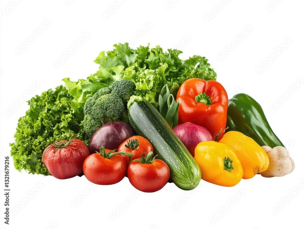 A pile of different kinds of vegetables
A pile of different kinds of vegetables