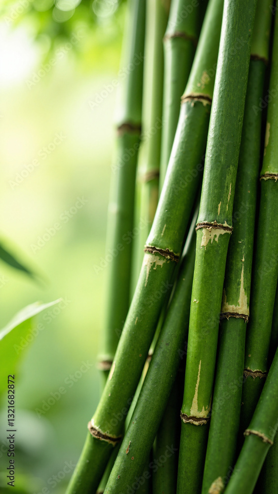 Fresh Bamboo Stalks Isolated on Transparent Background for Eco-Friendly Marketing and Wellness Projects Fresh Bamboo Stalks Isolated on Transparent Background for Eco-Friendly Marketing and Wellness Projects