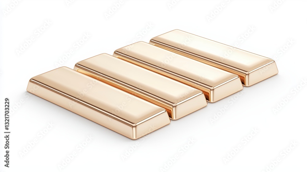 Stack of Golden Bars Investment Fortune and Financial Success Metallic Wealth Rich Asset Shiny Metal Stack of Golden Bars Investment Fortune and Financial Success Metallic Wealth Rich Asset Shiny Metal