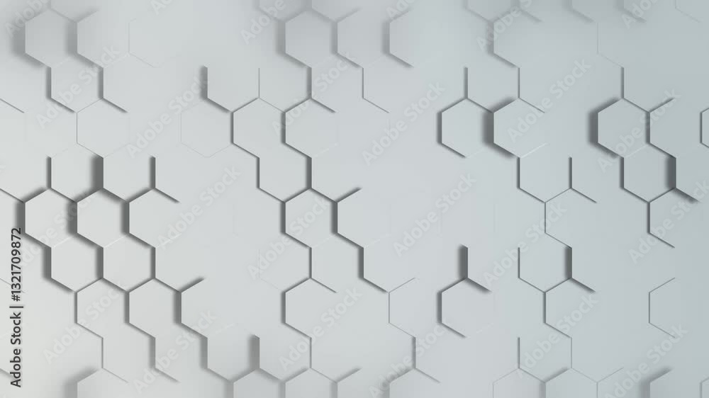 Random shifted white cube boxes block background wallpaper banner with copy space Random shifted white cube boxes block background wallpaper banner with copy space