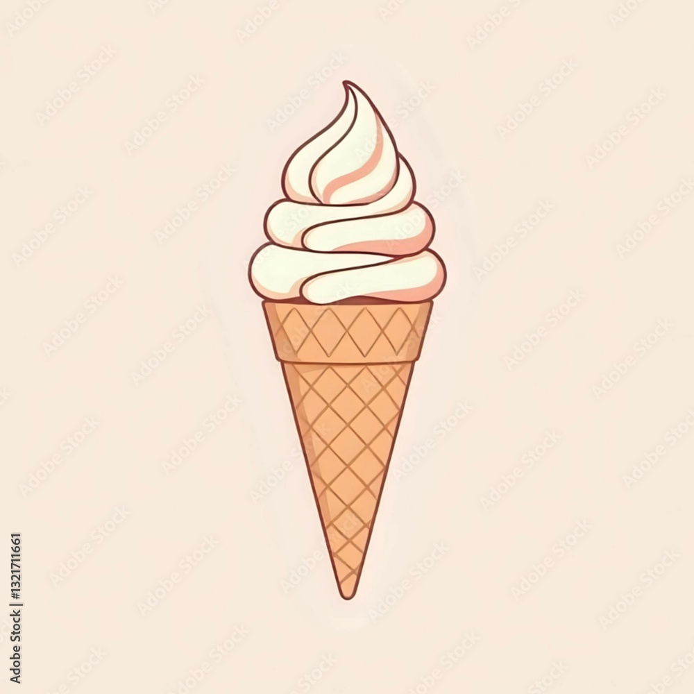 Vanilla ice cream Vanilla ice cream