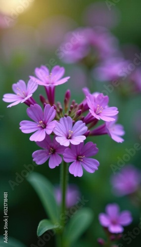 Wallpaper Mural Delicate purple Limonium perezii blossoms against blurred background , spring, floral photography , nature Torontodigital.ca