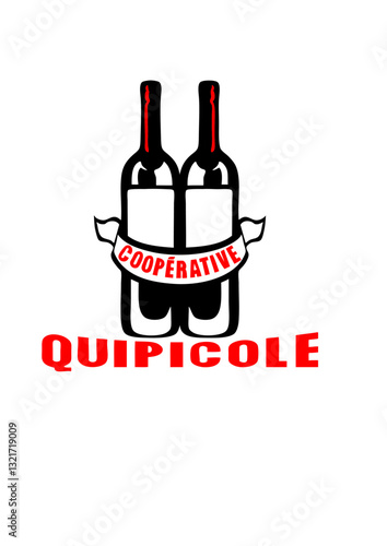 cooperative quipicole bouteille vin vinicole humour alcool
