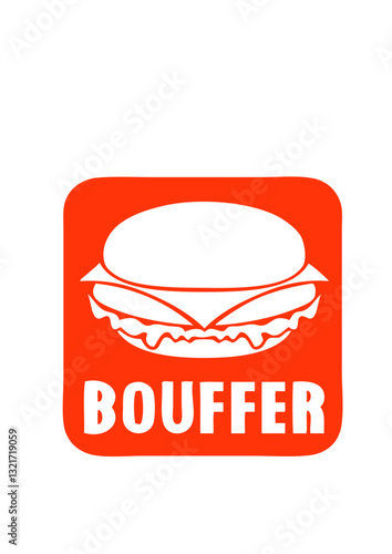 bouffer icone hamburger