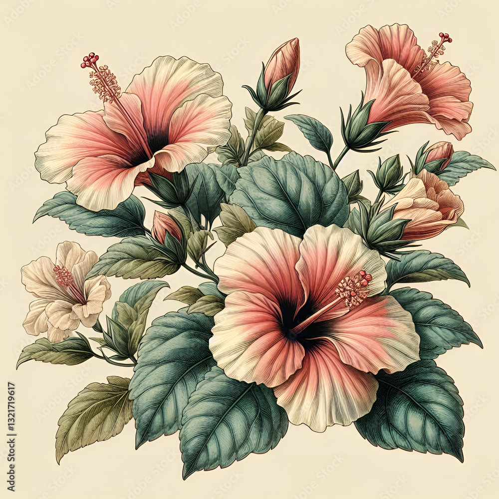 custom made wallpaper toronto digitalthe hibiscus flower