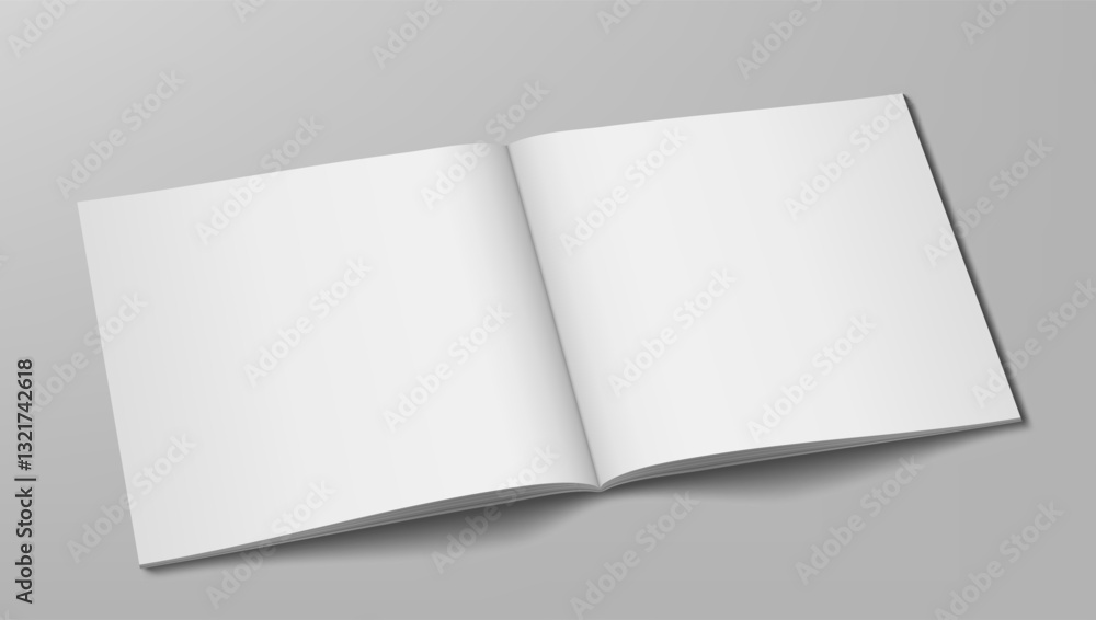 3D Clear Opened Booklet With Soft Cover 3D Clear Opened Booklet With Soft Cover