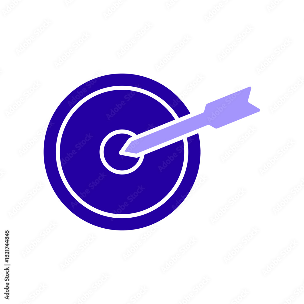 Icon a goal, isolated against a clean background. Icon a goal, isolated against a clean background.