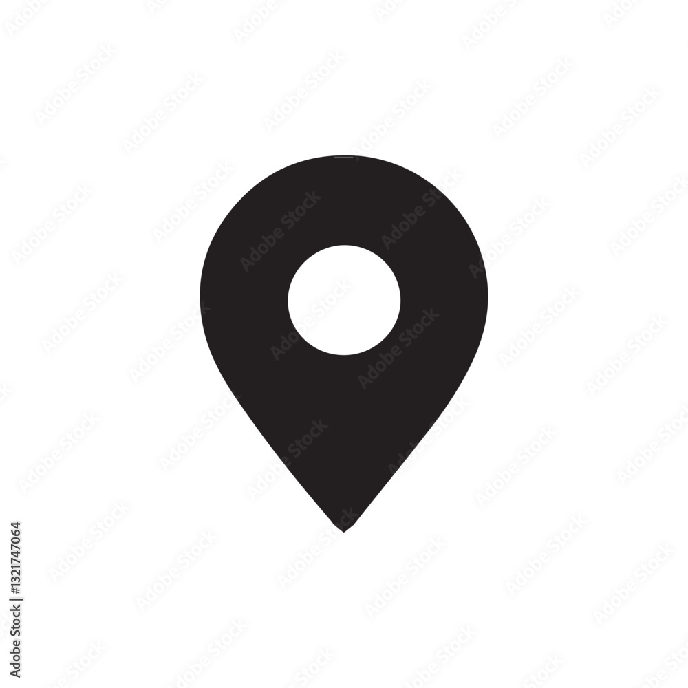 location icon vector | location logo vector | location silhouette location icon vector | location logo vector | location silhouette