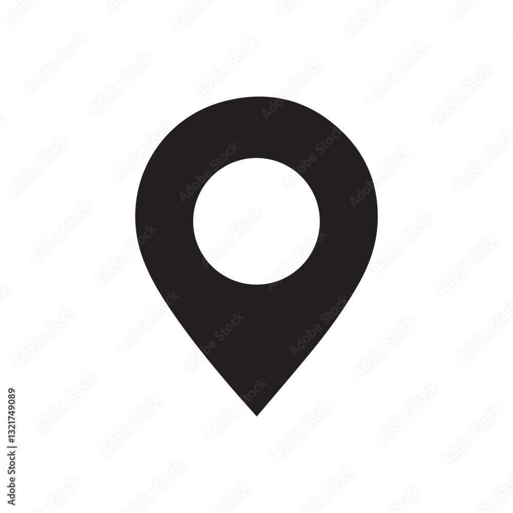 location icon vector | location logo vector | location silhouette location icon vector | location logo vector | location silhouette