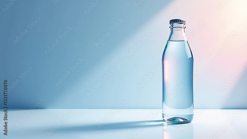 Dynamic Light Reflections on Bottle Dynamic Light Reflections on Bottle