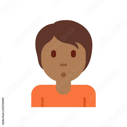 Person with Surprised Expression