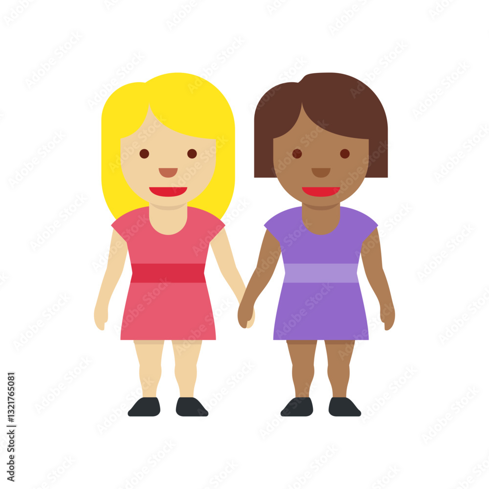 Women Holding Hands Women Holding Hands