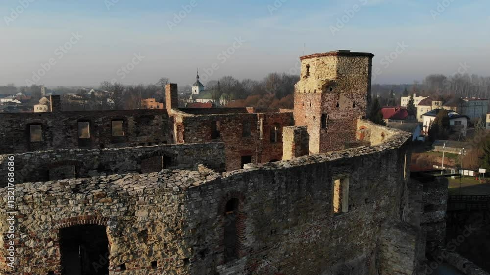 Medieval Bishop castle in Siewierz, Poland Medieval Bishop castle in Siewierz, Poland
