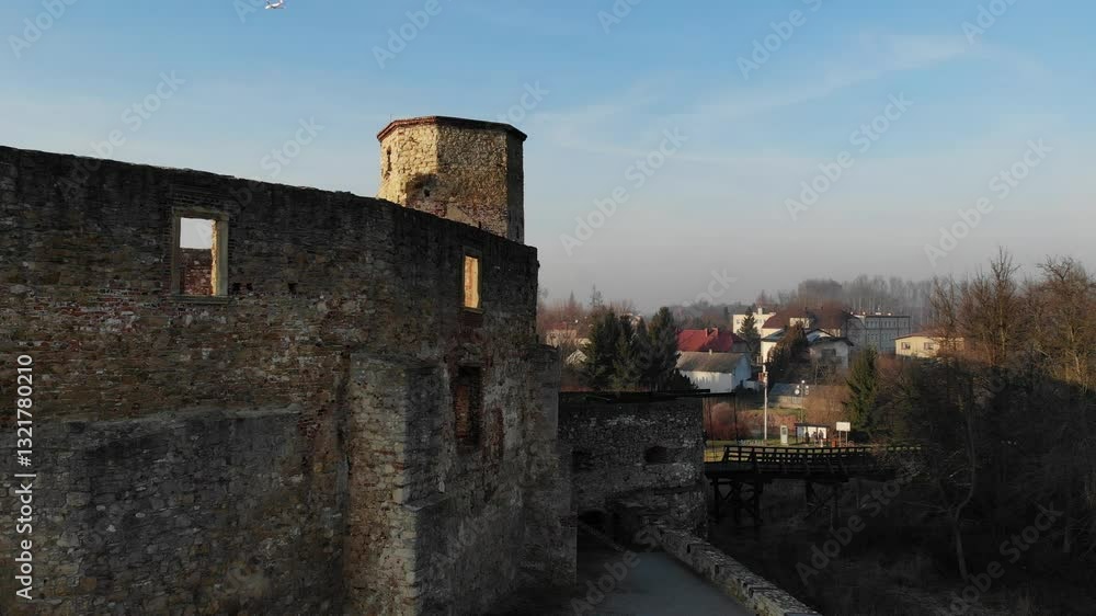 Medieval Bishop castle in Siewierz, Poland Medieval Bishop castle in Siewierz, Poland