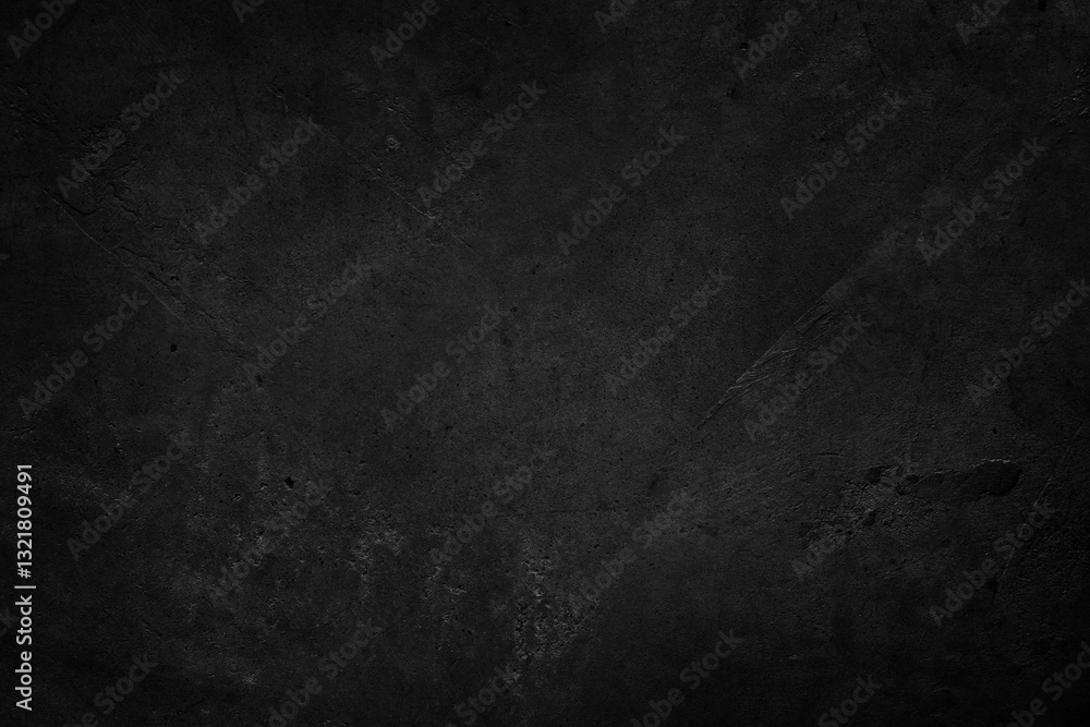 Fototapeta premium Dark grey textured concrete black wall background