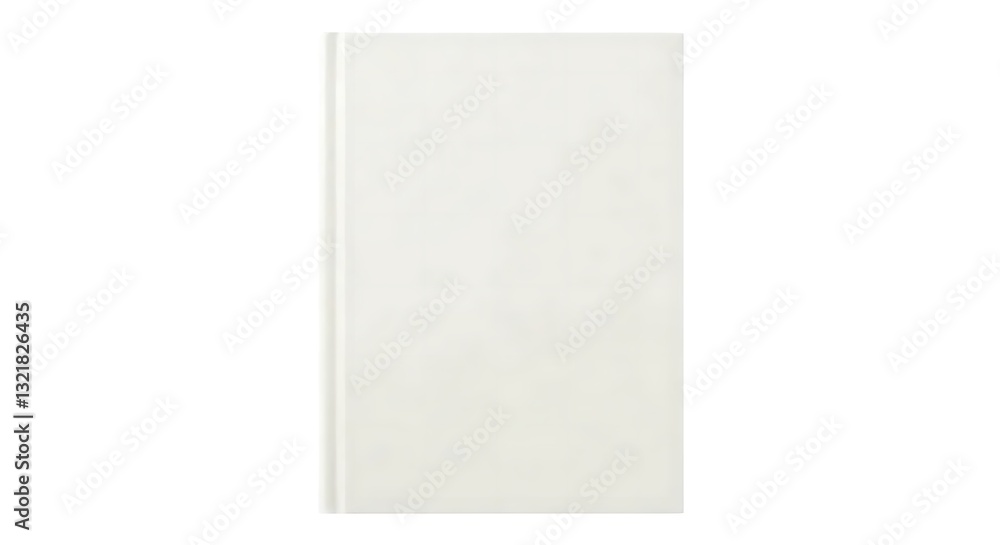 Blank Gratitude Journal Isolated on White Background Blank Gratitude Journal Isolated on White Background