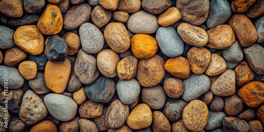 Stone Pebbles Texture - Small smooth rocks grouped to Stone Pebbles Texture - Small smooth rocks grouped to
