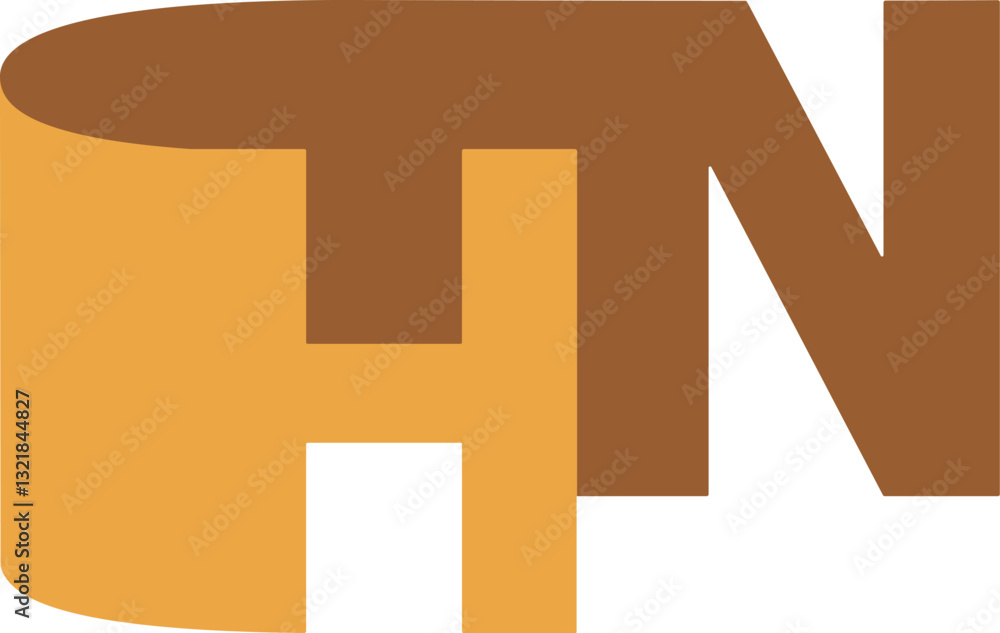 Obraz premium NH logo design. HN logo vectors. Creative NH logo design. HN logo design. Luxury HN logo design. Simple, Minimalist NH, HN logo design. Symbol, Fashion, beauty HN logo design