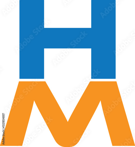 HM logo design. MH logo design. Creative HM logo design. Luxury MH, HM logo design. Abstract, letter, icon,  initials MH logo design. Fashion HM logo design. House, Real estate, property logo design. 