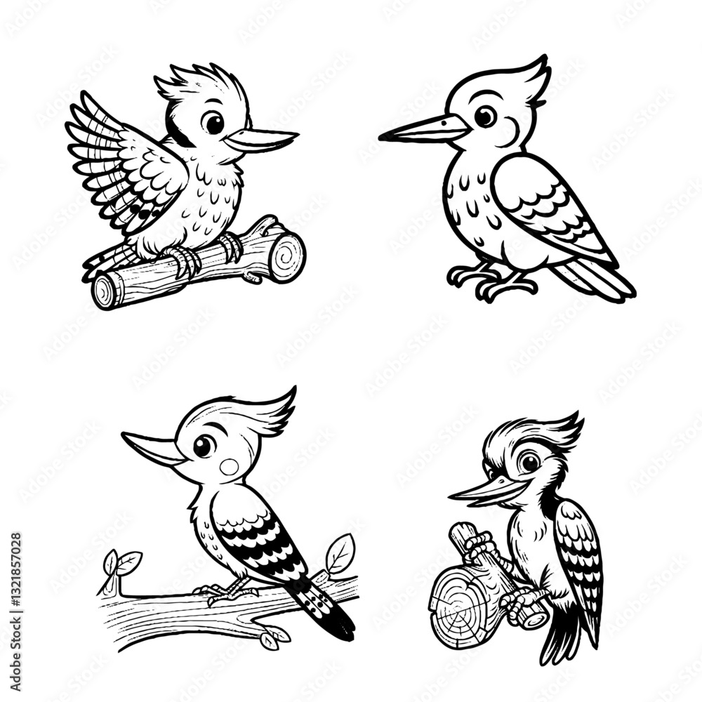 Obraz premium Woodpecker...