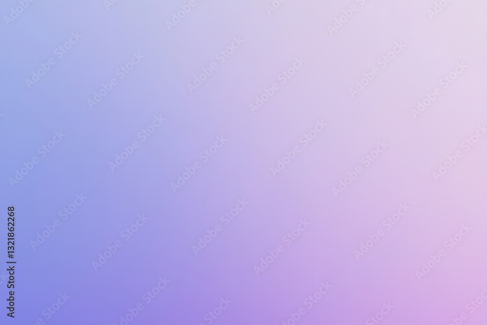 Fototapeta premium Serene gradient background transitioning from lavender to pale blue, ideal for meditative spaces or calming visuals