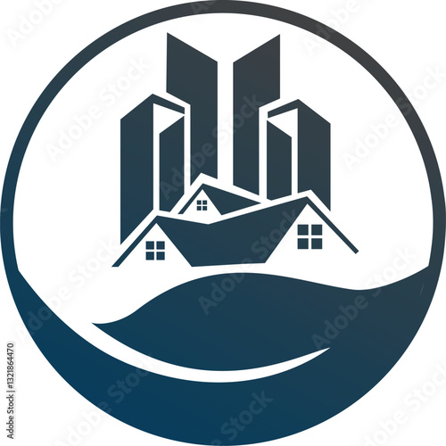 Luxury Real estate logo design. Property logo design. House logo design. Construction logo design. Architectural logo design. Building, home, rant a house logo design. Care logo design. Family care 