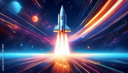 space shuttle launch