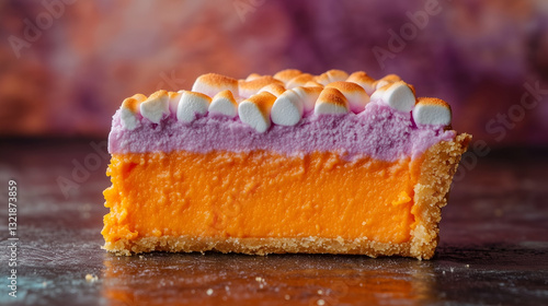 Obraz na płótnie Colorful Marshmallow Pie w salonie