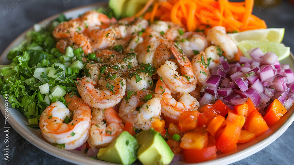 Shrimp Salad Bowl