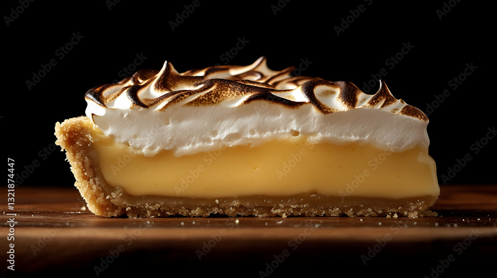 Lemon Meringue Pie Slice