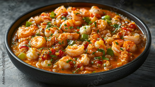 Obraz na płótnie Shrimp Creole Shrimp Creole w salonie