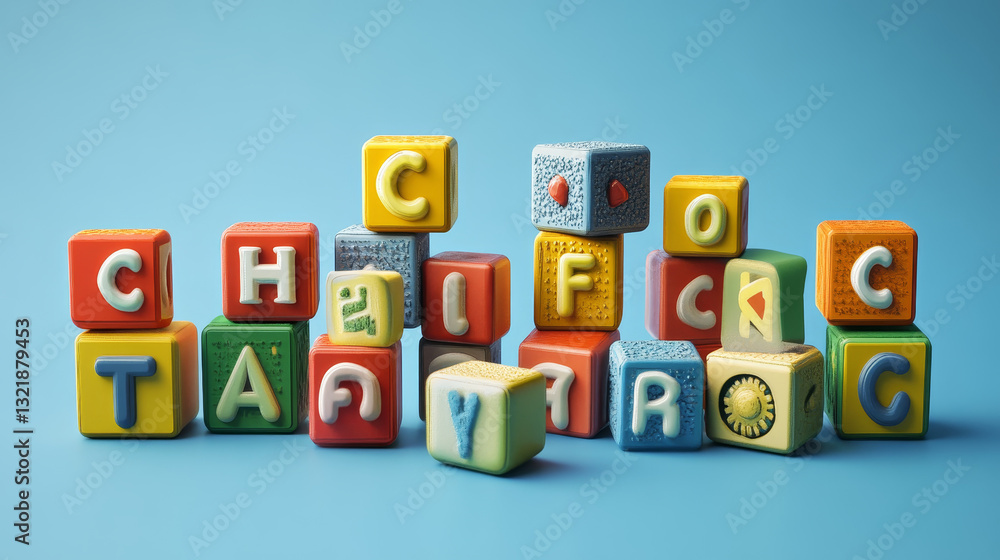 Isometric font. Geometric alphabet 3d letters cubic blocks and perspective numbers sign vector set Isometric font. Geometric alphabet 3d letters cubic blocks and perspective numbers sign vector set