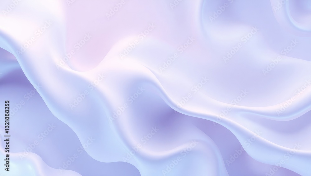 Obraz premium Abstract pastel flowing fabric