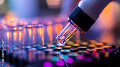 Genomic analysis visualization. Dna genomes sequencing, deoxyribonucleic acid genetic map and genome sequence analyse. Bioinformatics forensics data or dna radiographic testing  concept