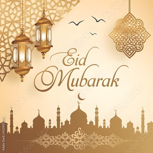 Wallpaper Mural id Mubarak Icon Trendy Vector. Eid Mubarak Logo  and Background Trendy Design Vector. Torontodigital.ca