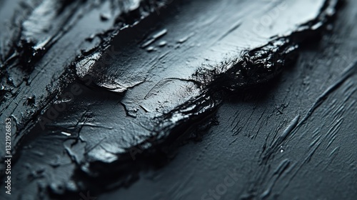 Abstract Dark Texture: A Study in Black