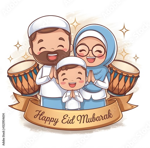 id Mubarak Icon Trendy Vector. Eid Mubarak Logo  and Background Trendy Design Vector.
