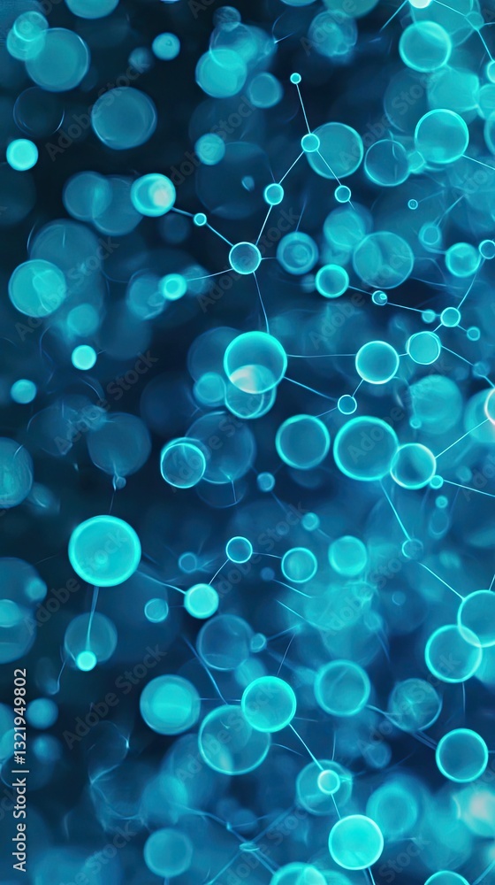 Abstract blue network; glowing nodes; connection; technology; background; website Abstract blue network; glowing nodes; connection; technology; background; website