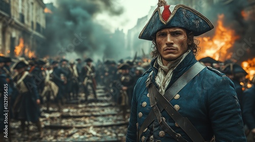 A Revolutionary Soldier Amidst the Chaos of the French Revolution