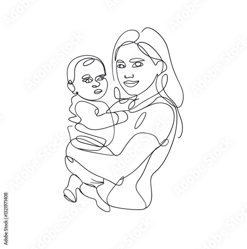 mother and baby	