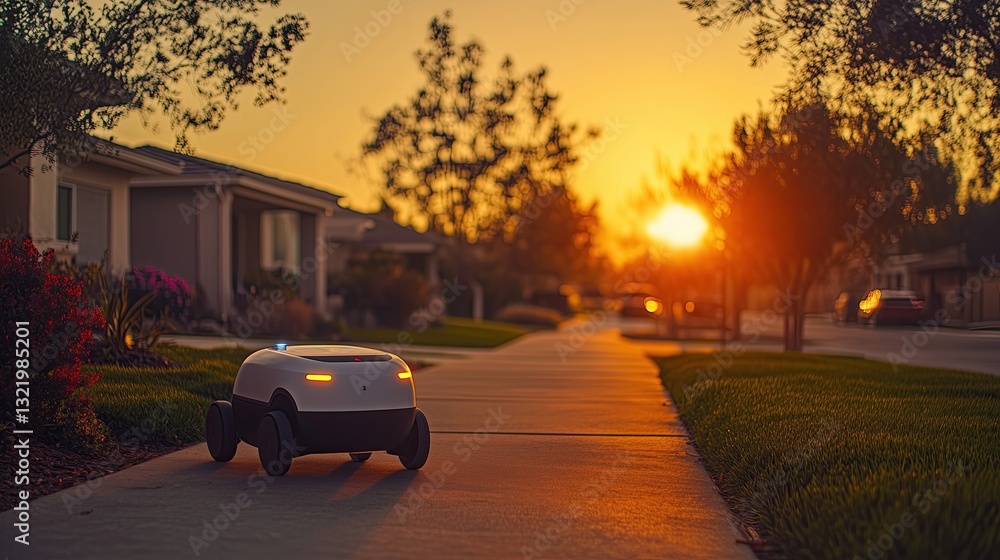 AI in daily life, futuristic minimal interior AI in daily life, futuristic minimal interior