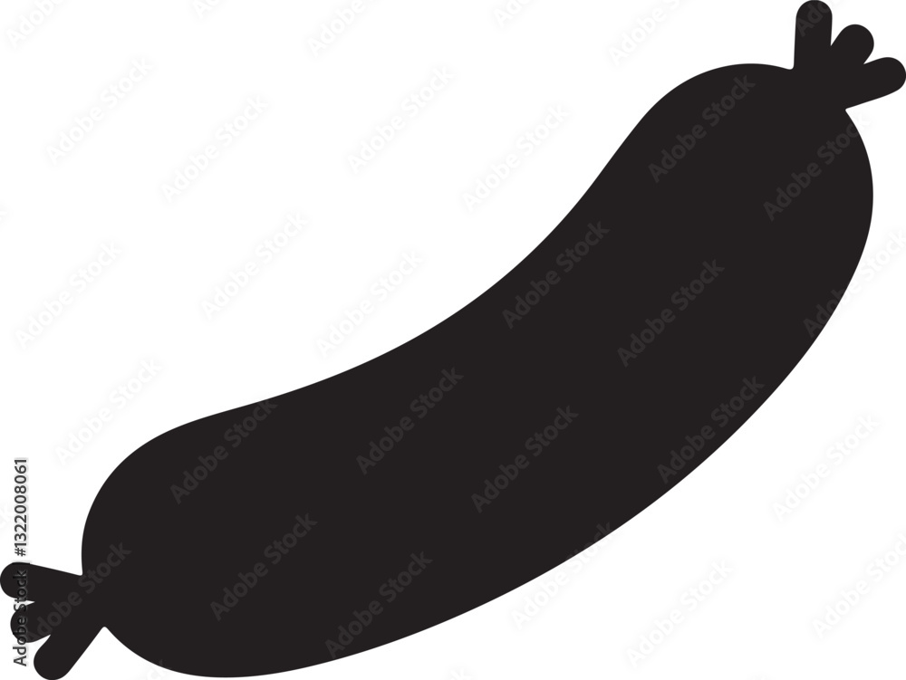 Sausage Vector Illustration Style Sausage Vector Illustration Style