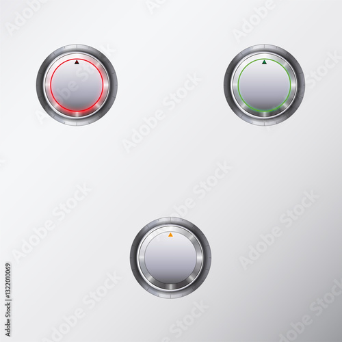 toggle switch on and off button