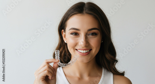 Wallpaper Mural ** Beautiful Smile with Clear Aligners: Achieve Your Perfect Smile Today! Invisible Braces for Straighter Teeth & Confident You. Torontodigital.ca