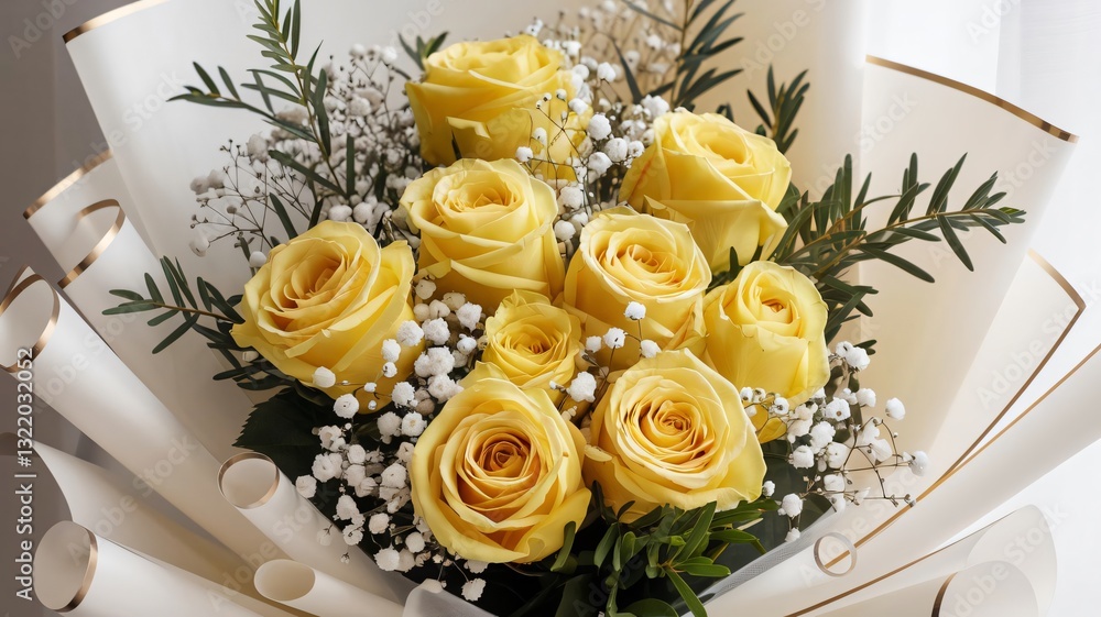 wedding bouquet , AI Generated.