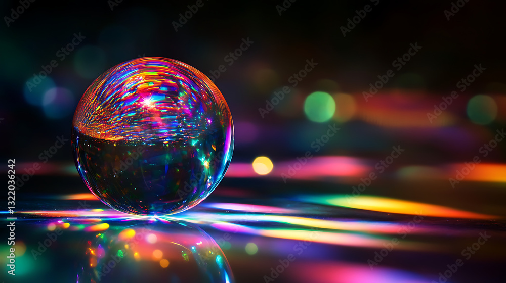 disco ball in the nightclub disco ball in the nightclub